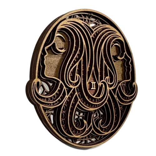GEMINI ZODIAC PLAQUE/WALL ART