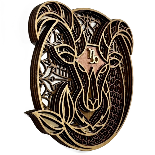 CAPRICORN ZODIAC PLAQUE/WALL ART