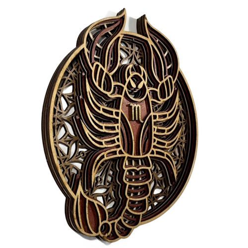 SCORPIO ZODIAC PLAQUE/WALL ART