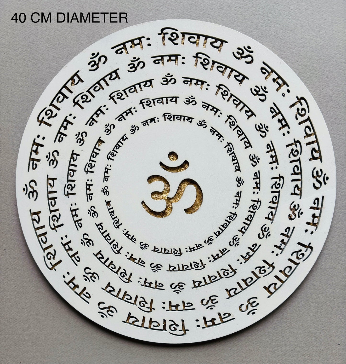 ROUND WOODEN MANDALA SYMBOL OF EASTERN SPIRITUALITY AND MYSTICISM GREAT GIFT FOR MEDITATION OR YOGA LOVERS