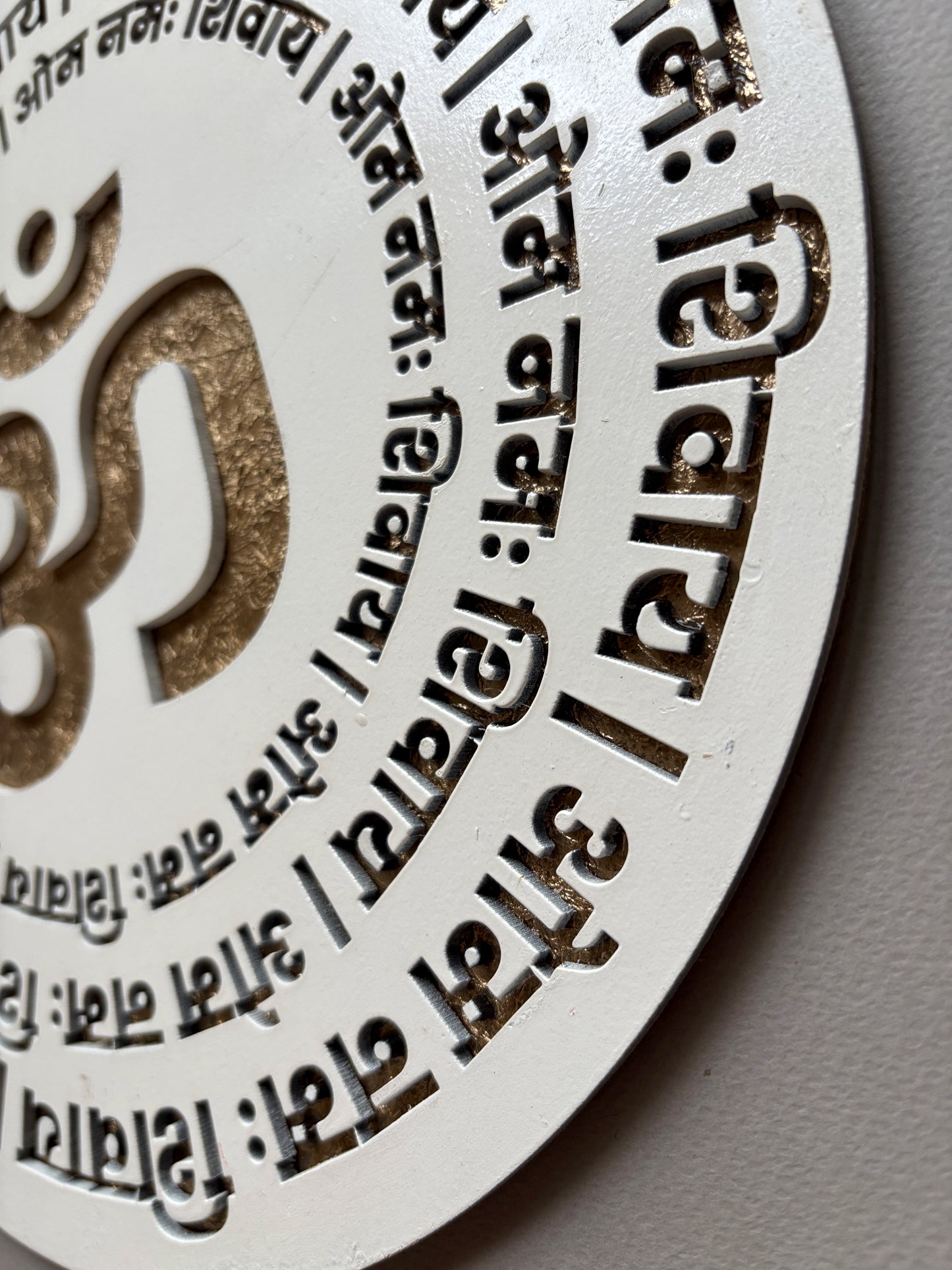 WOODEN MANDALA 30 CM - BEAUTIFUL SYMBOL OF EASTERN SPIRITUALITY AND MYSTICISM GREAT GIFT FOR MEDITATION OR YOGA LOVERS