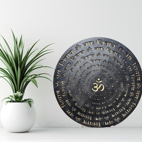 MANDALA WOODEN 60CM DIAMETER A SYMBOL OF EASTERN SPIRITUALITY AND MYSTICISM GREAT GIFT FOR MEDITATION OR YOGA LOVERS