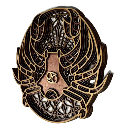 CANCER ZODIAC PLAQUE/WALL ART